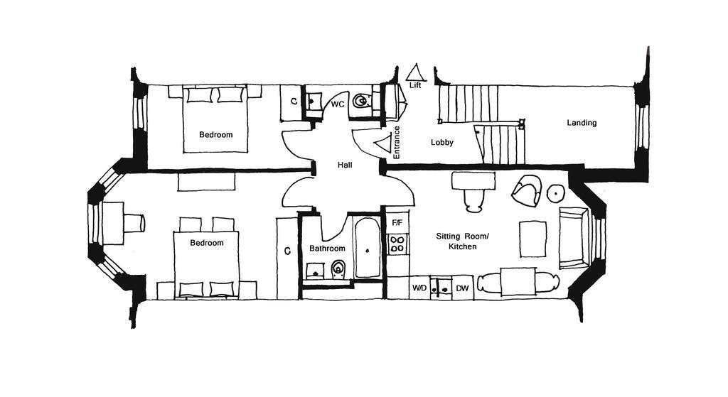 The By The Sloane Club Apartment *