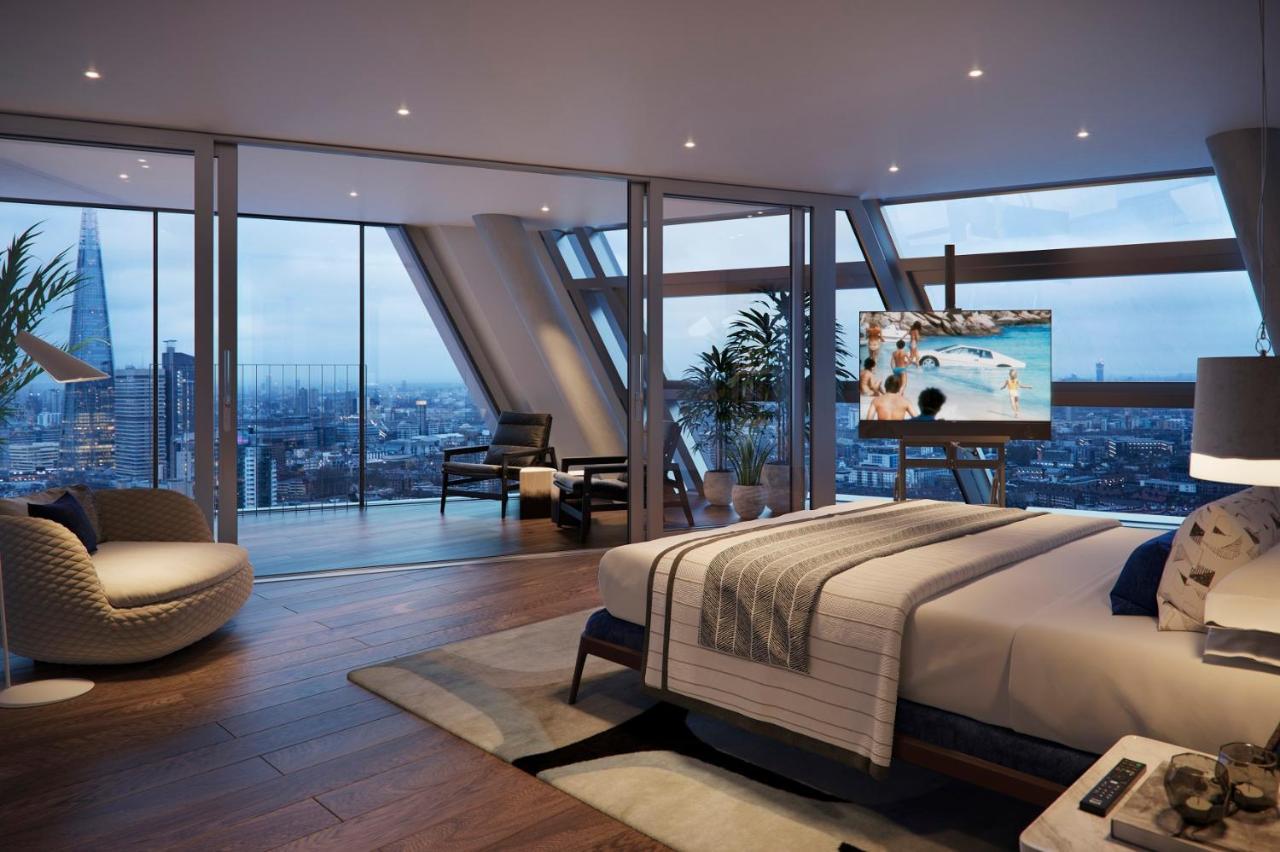 Skyline View Cb Platinum Penthouses Next To Eye Apartment London