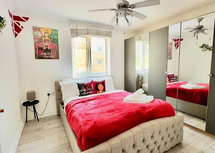 Cosy 3Bed- Sleeps 6 - 02 Arena Canary Wharf Station- Perfect For Contractors, Families And Groups