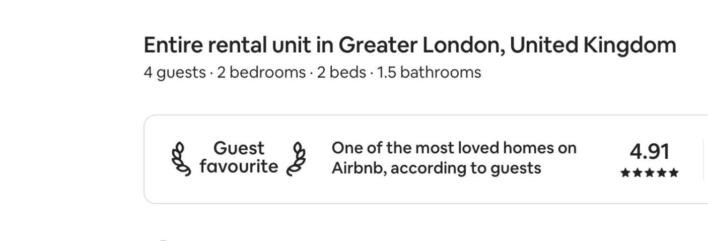 Apartment Stylish & Tranquil Flat With Excellent Connections London