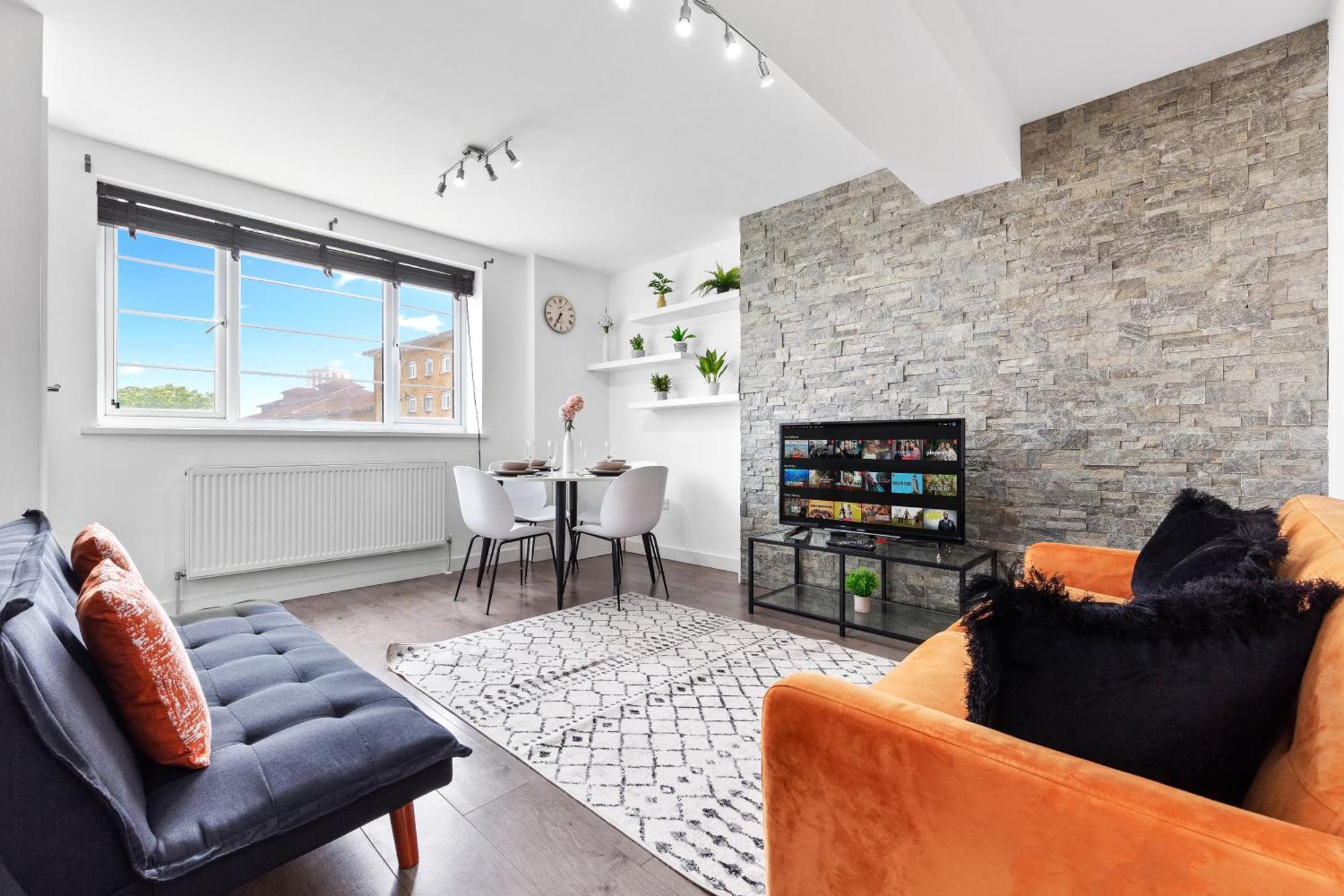 Apartment Two Bedroom Serviced - Nine Elms Luxury - Vauxhall & Westminster