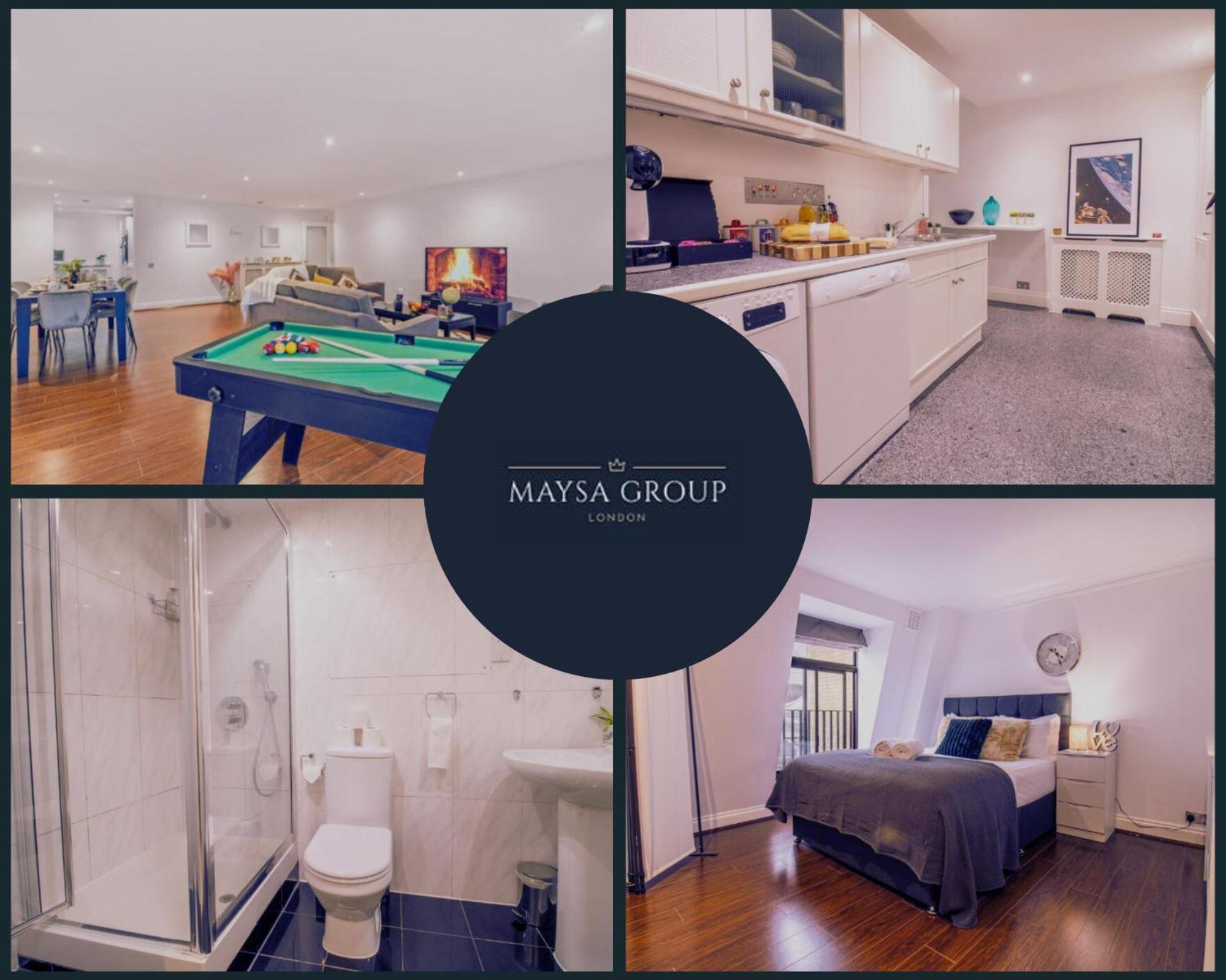 Spacious 2 Bedroom Flat With Pool Table Opposite Green Park 7 Appartement Londen