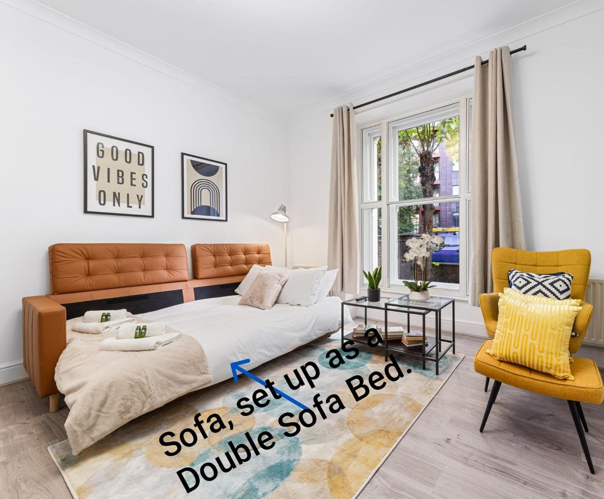 Maida Vale, Modern Apt, Sleeps 4, London. Londen