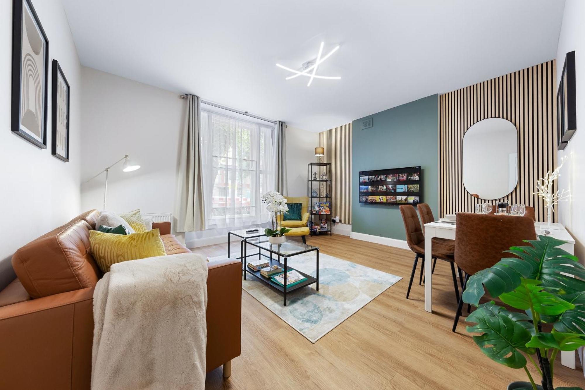 Appartement Maida Vale, Modern Apt, Sleeps 4, London. Londen