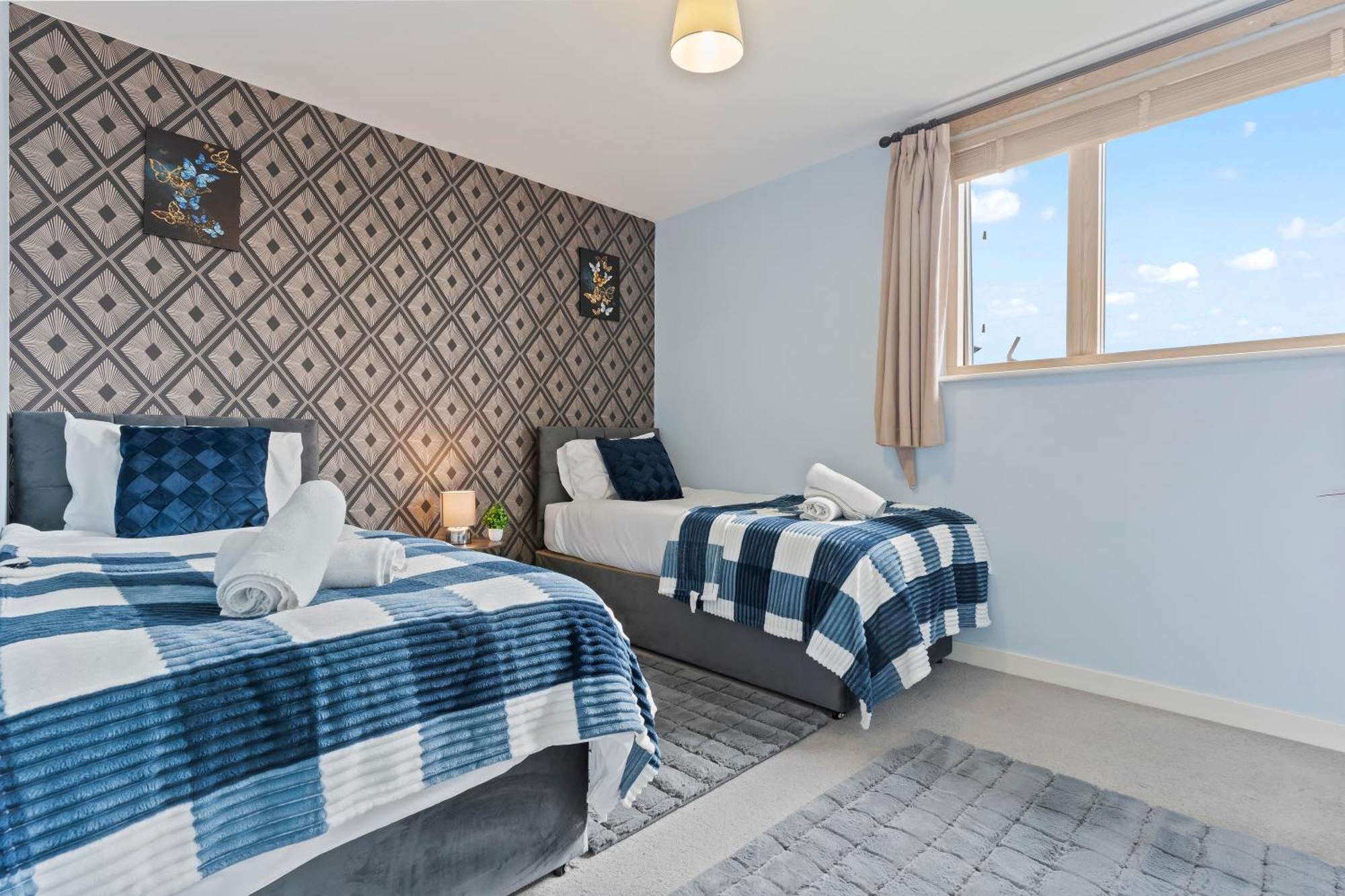 Appartement Spectacular 3Br 2Bath Rooftop Sky-Views With Parking