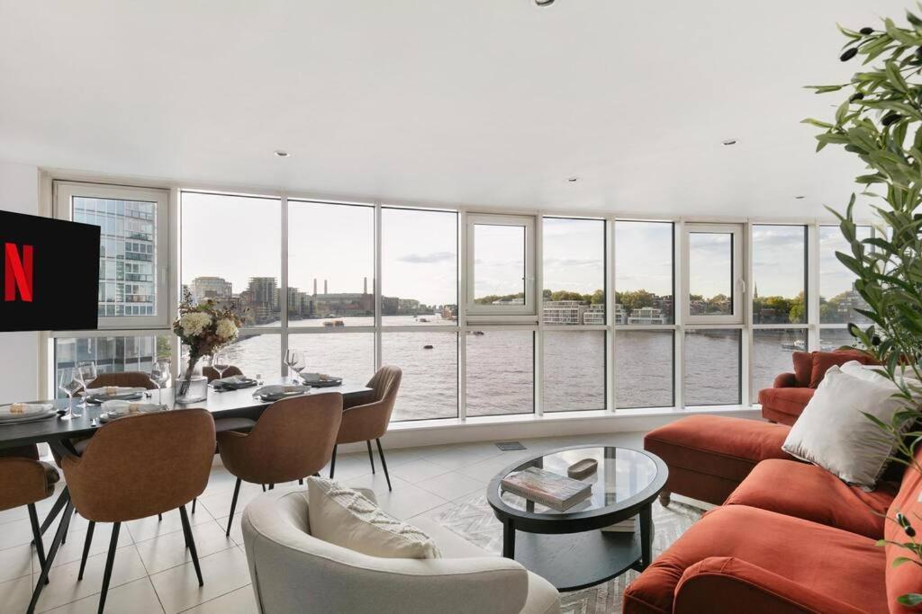 Apartamento 2 Bed Riverside Flat With Breath Taking Views