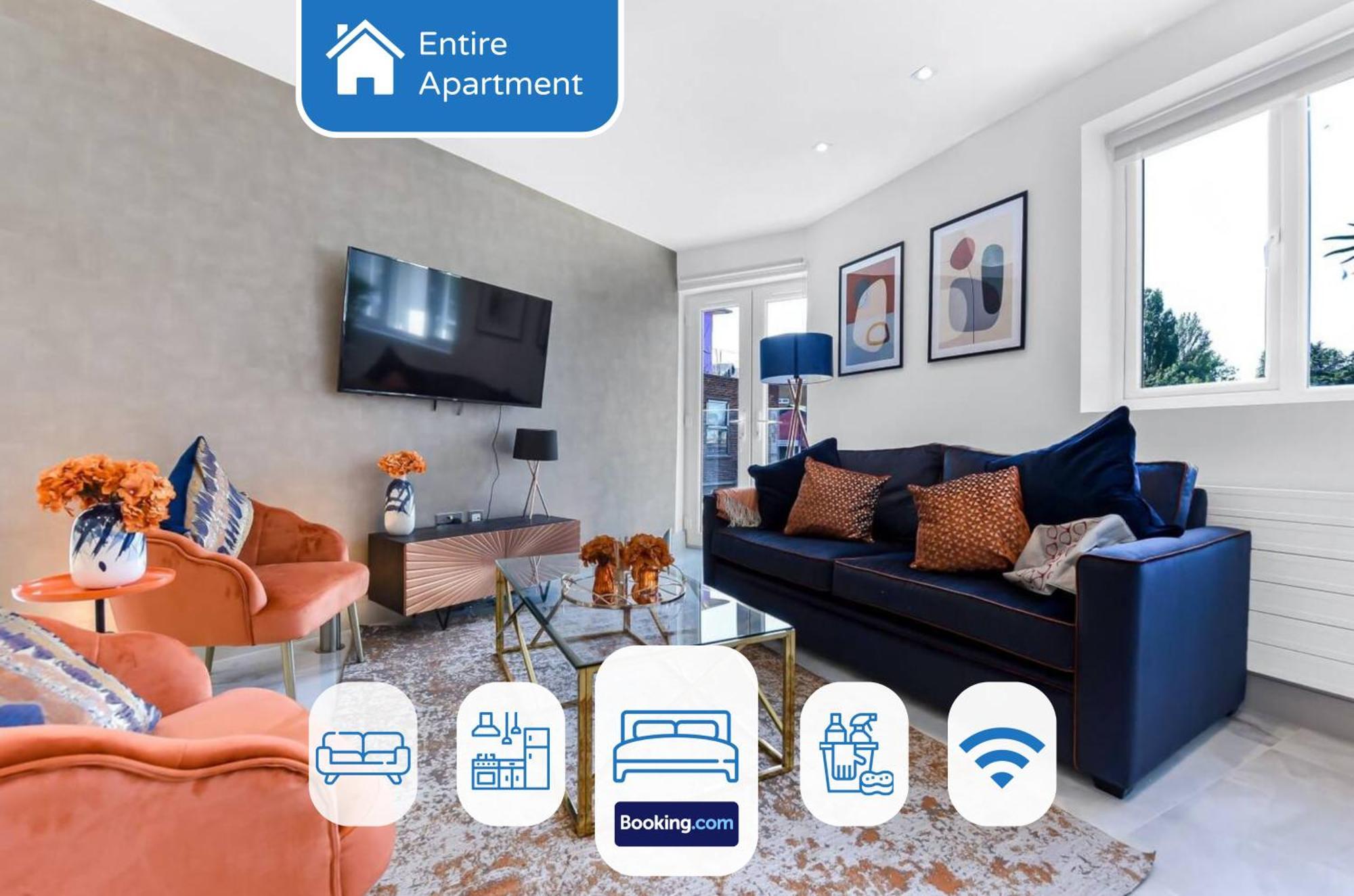 Stylish Near Wembley Stadium Apartamento *