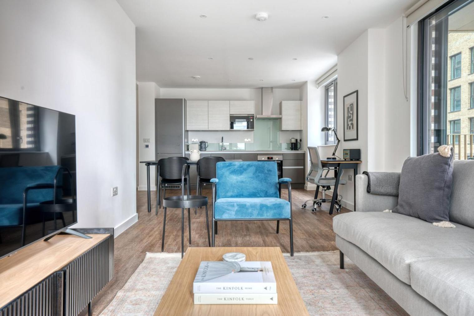 Apartment Blueground Walthamstow Gym Lounge Concierge Lon-215 London