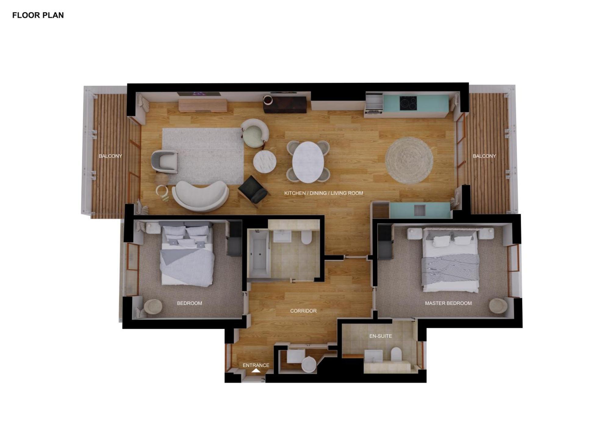 2 Bed 2 Bath Modern Near Big Ben In Zone1 Apartment London