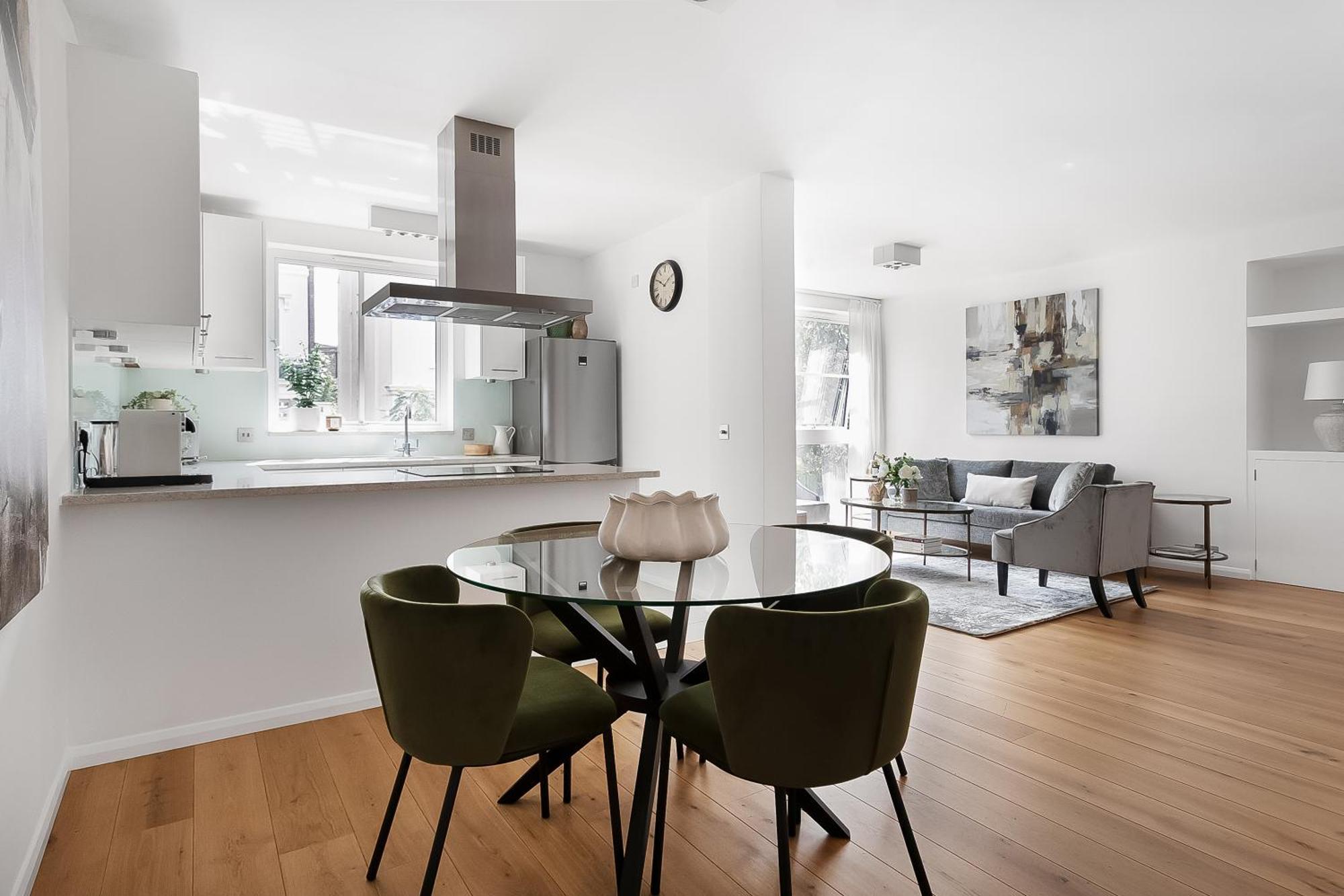 Notting Hill-opulent Bright Two Bedroom Apartamento