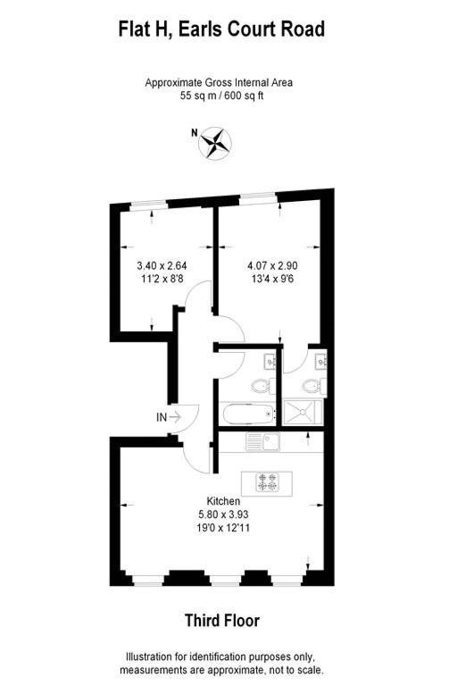 Bright & Airy Flat With Stunning Rooftop Views Apartment