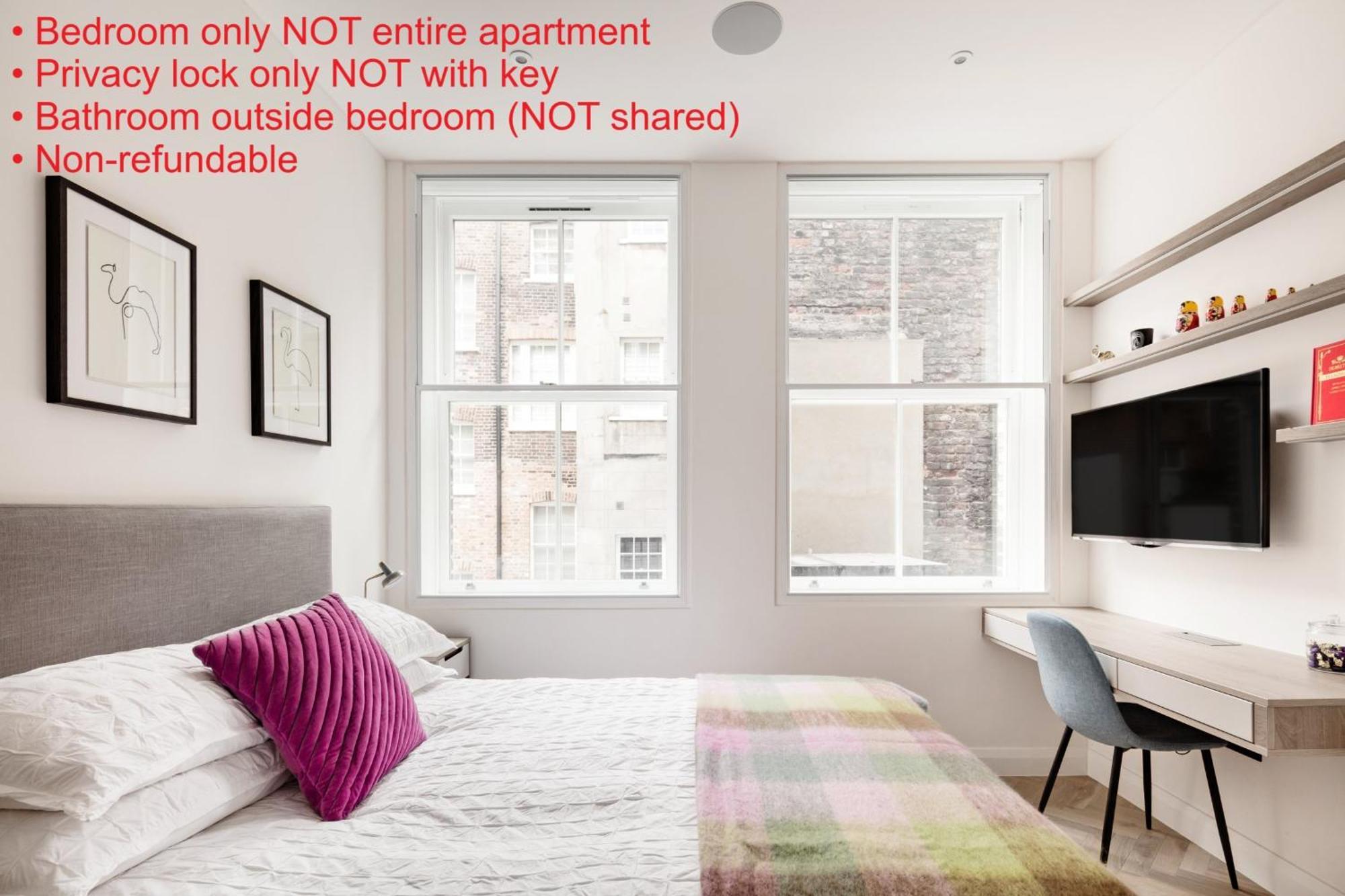 Apartment Modern & At Charing Cross London
