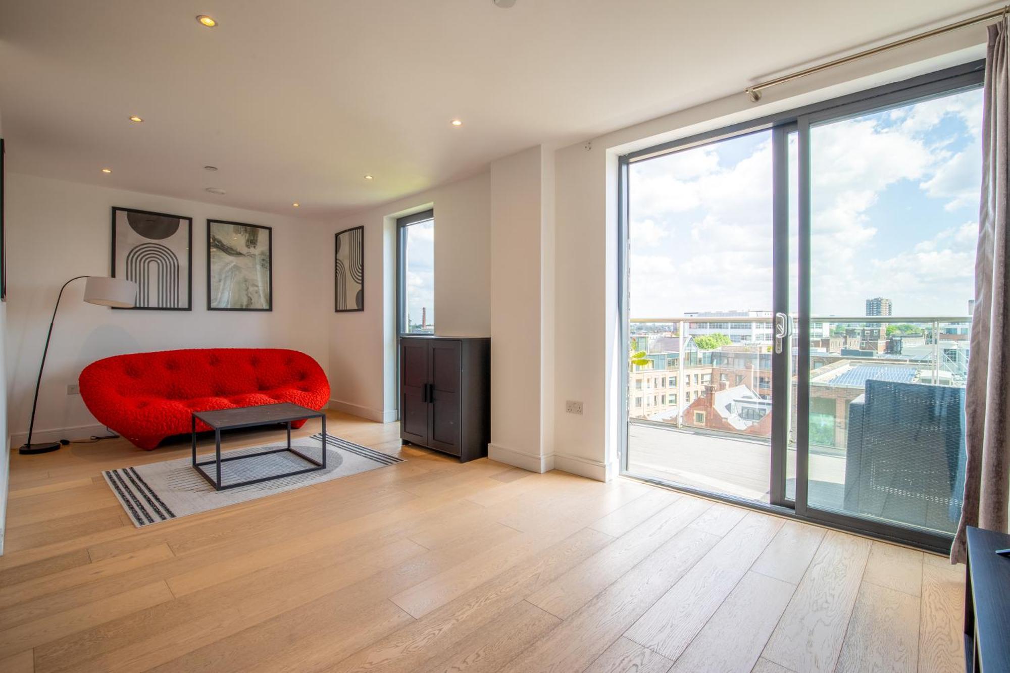 Appartement Londwell, Spitalfields & Brick Lane Luxury Balcony Penthouse Londen
