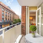 Luxury Flat 2Br 2Ba With Ac And Private Balcony View Of Harrods