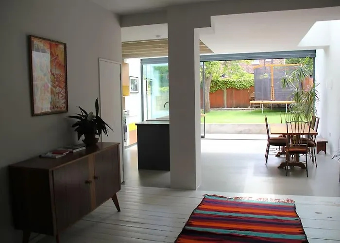 Large, modern, light, open plan designer house