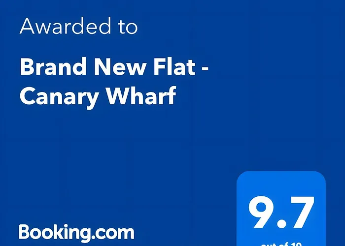 Brand New Flat - Canary Wharf