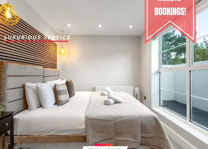 Exclusive Deals L Last-Minute Escape L 1 X Super King Bed And 3 Single Beds L Wembley Stadium Location, Free Parking, Sleeps 8 L Elevate Living Estates Short Lets & Serviced Apartments Wembley
