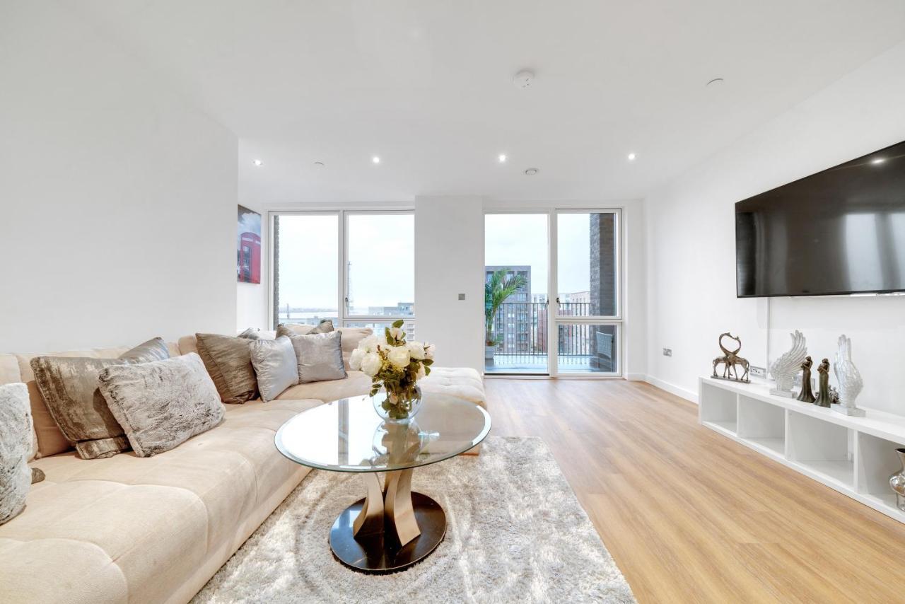 Luxury 3bed 3bath Royal Wharf Excel Newham Appartement *