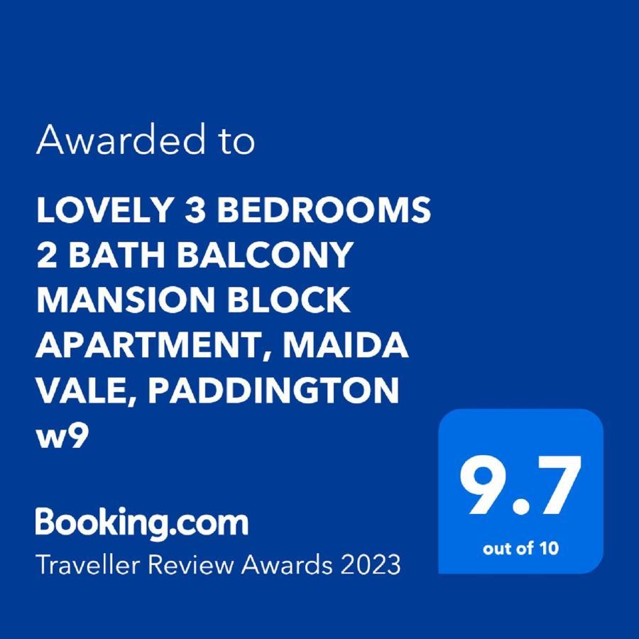 Exceptional 3 Bedroom Mansion Block, Maida Vale, Paddington W9 Nw8 Lords Cricket * London