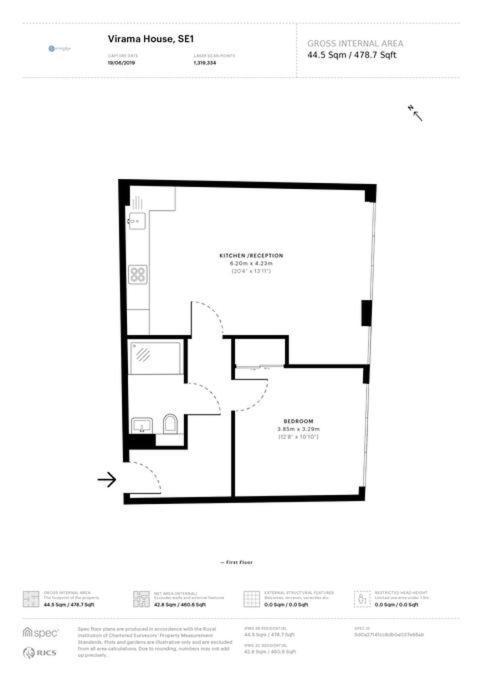 Apartamento Br2 - Stunning 1 Bed Heart Of Borough *