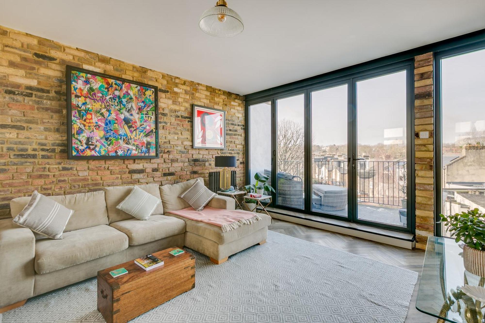 Appartement Stylish 2 Bed Flat With Balcony Great Views Nrtube