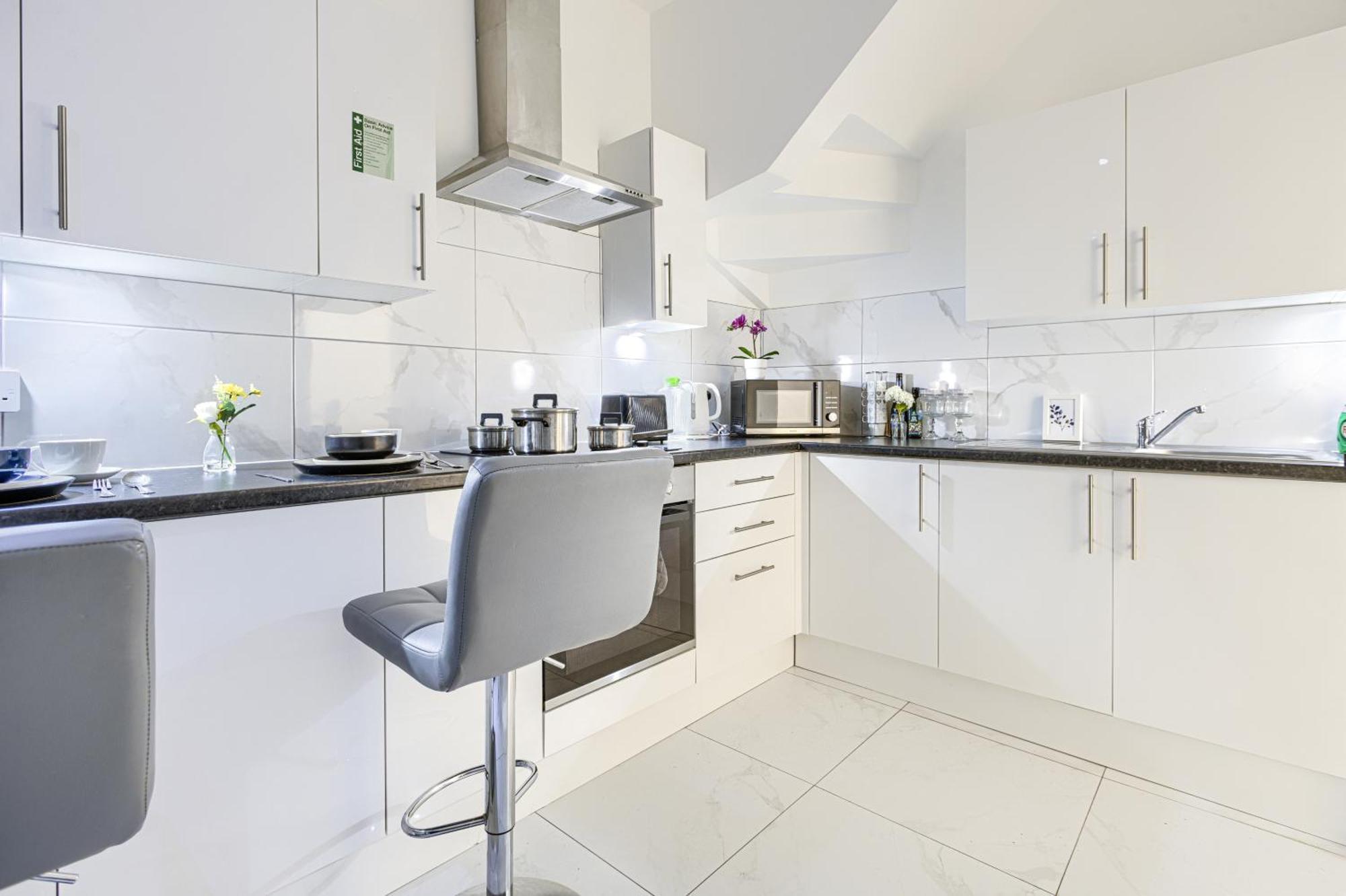 The Finsbury Deluxe Apartamento *