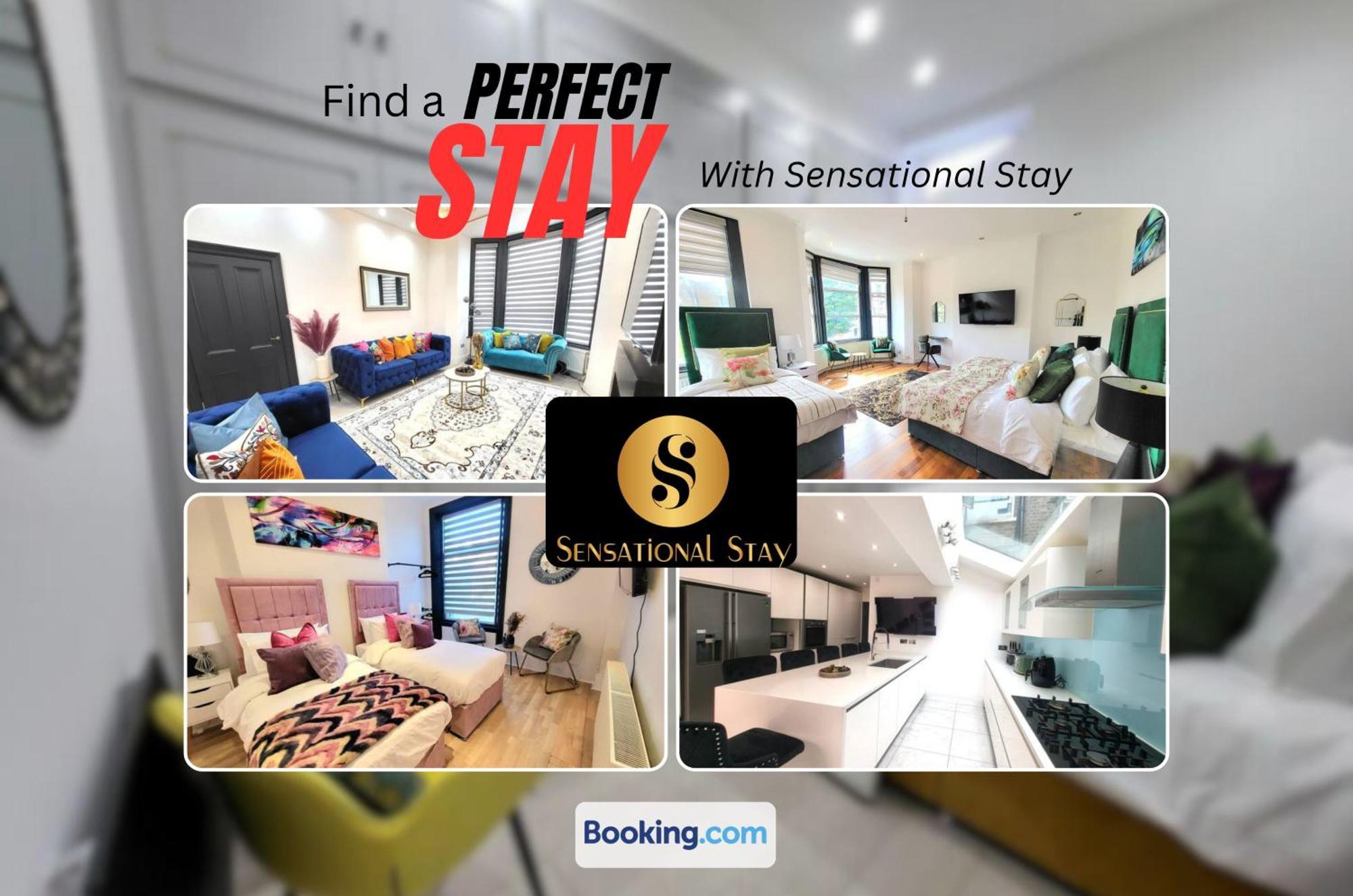 Holiday home Spacious Six Bedrooms House By Sensational Short Lets & Serviced With 13 Beds, Free Parking, Free Wi-fi & Balcony London