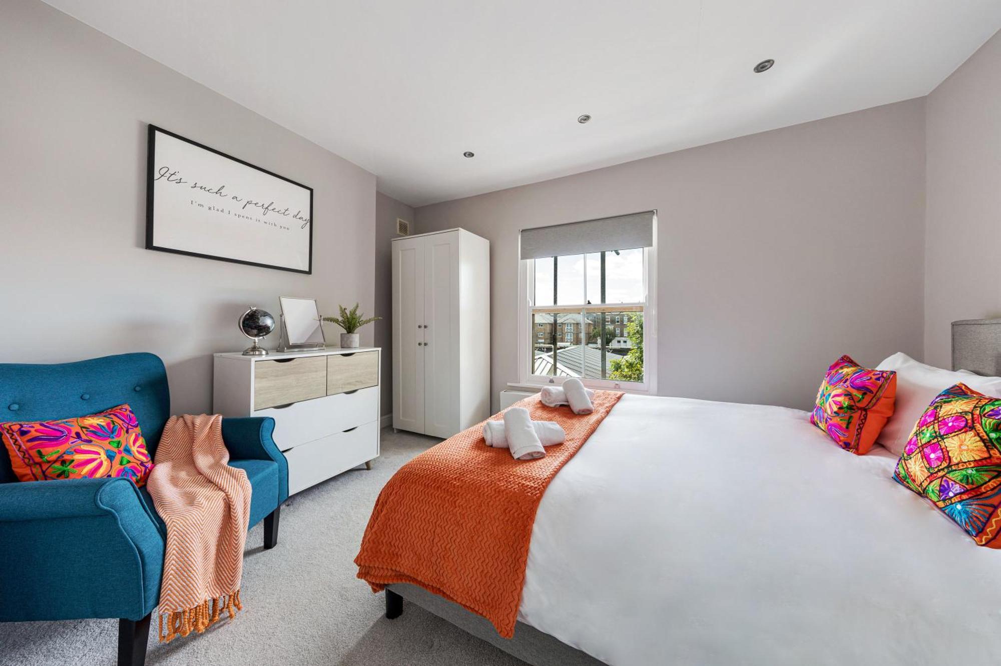 2bed1bath Modern Duplex Next To Queens Park Station Appartement
