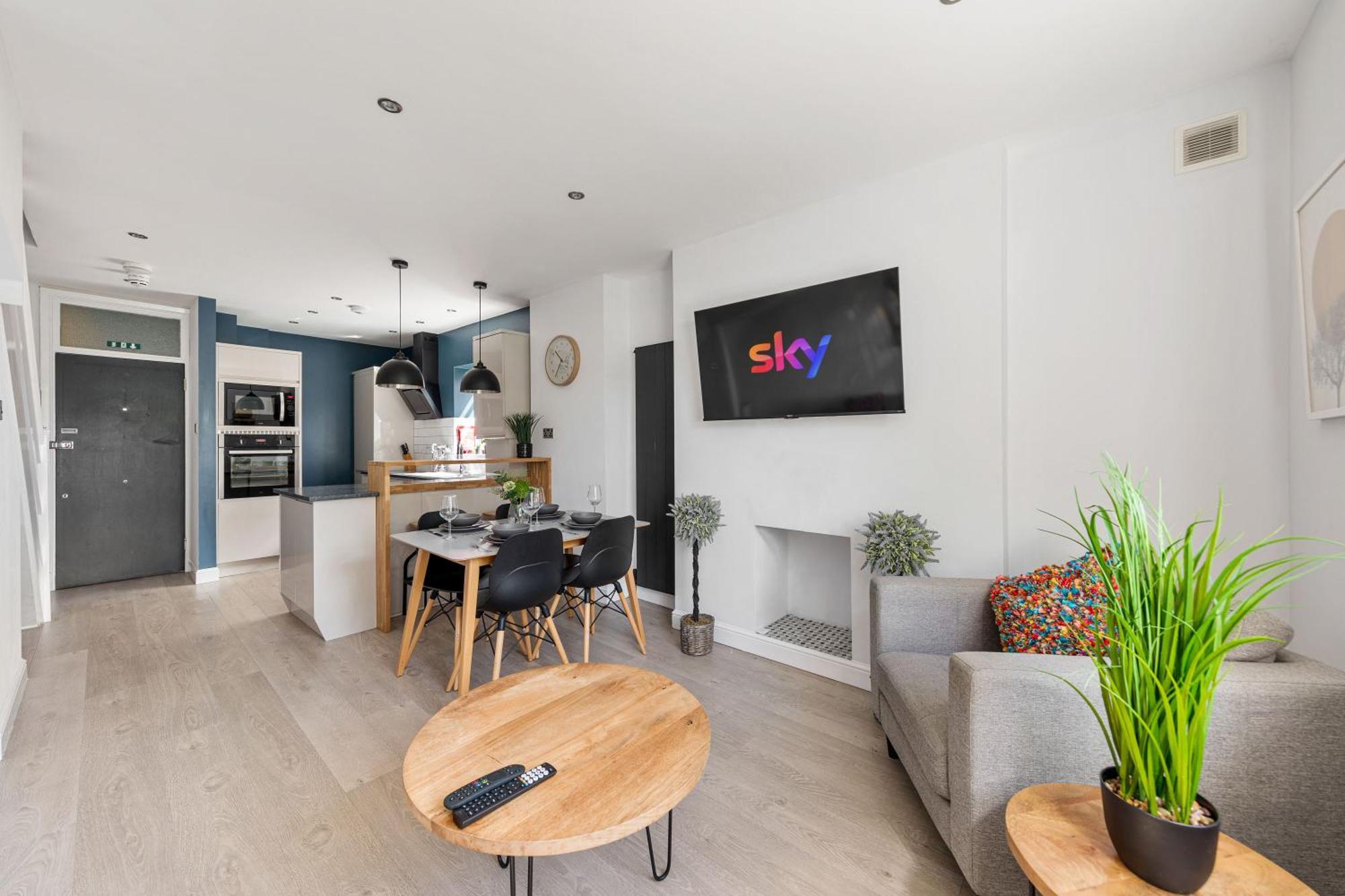 Appartement 2bed1bath Modern Duplex Next To Queens Park Station