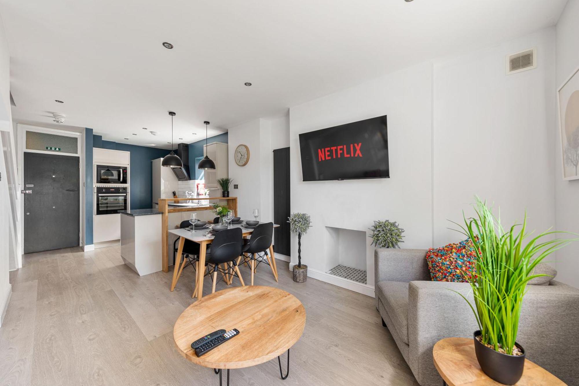 Appartement 2bed1bath Modern Duplex Next To Queens Park Station