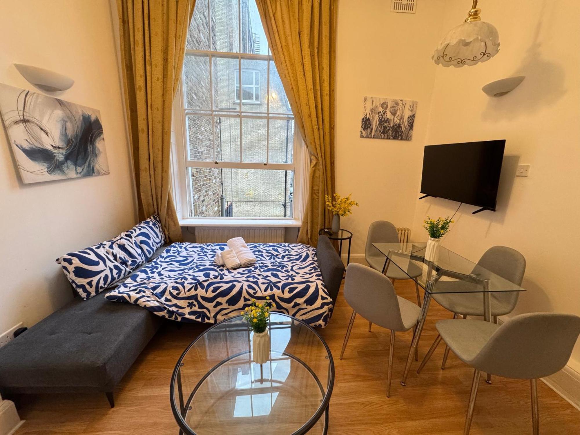 Apartment Charming And Affordable Flat For 4 People In Baker Street Zone 1 With Breakfast *