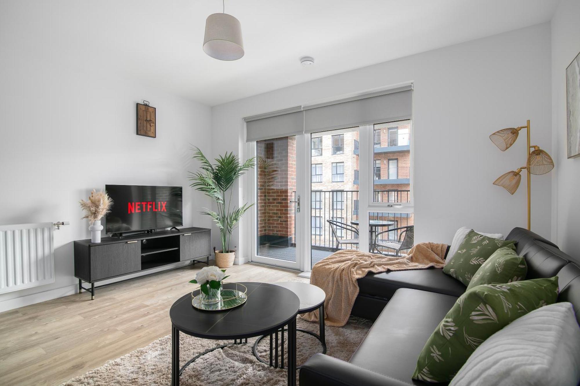 Luxury Two Bed Near The 02 Arena Vakantiehuis *