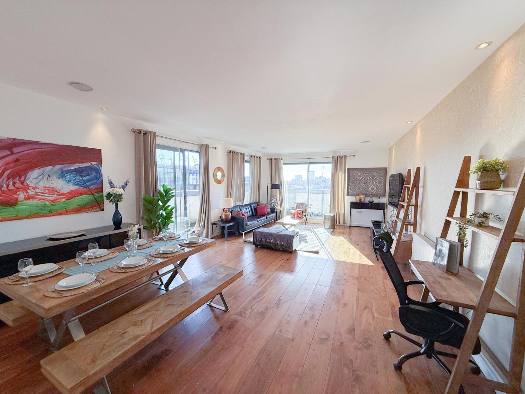 Apartment Ample 3-bedroom Flat With Lift In Kings Cross, Islington