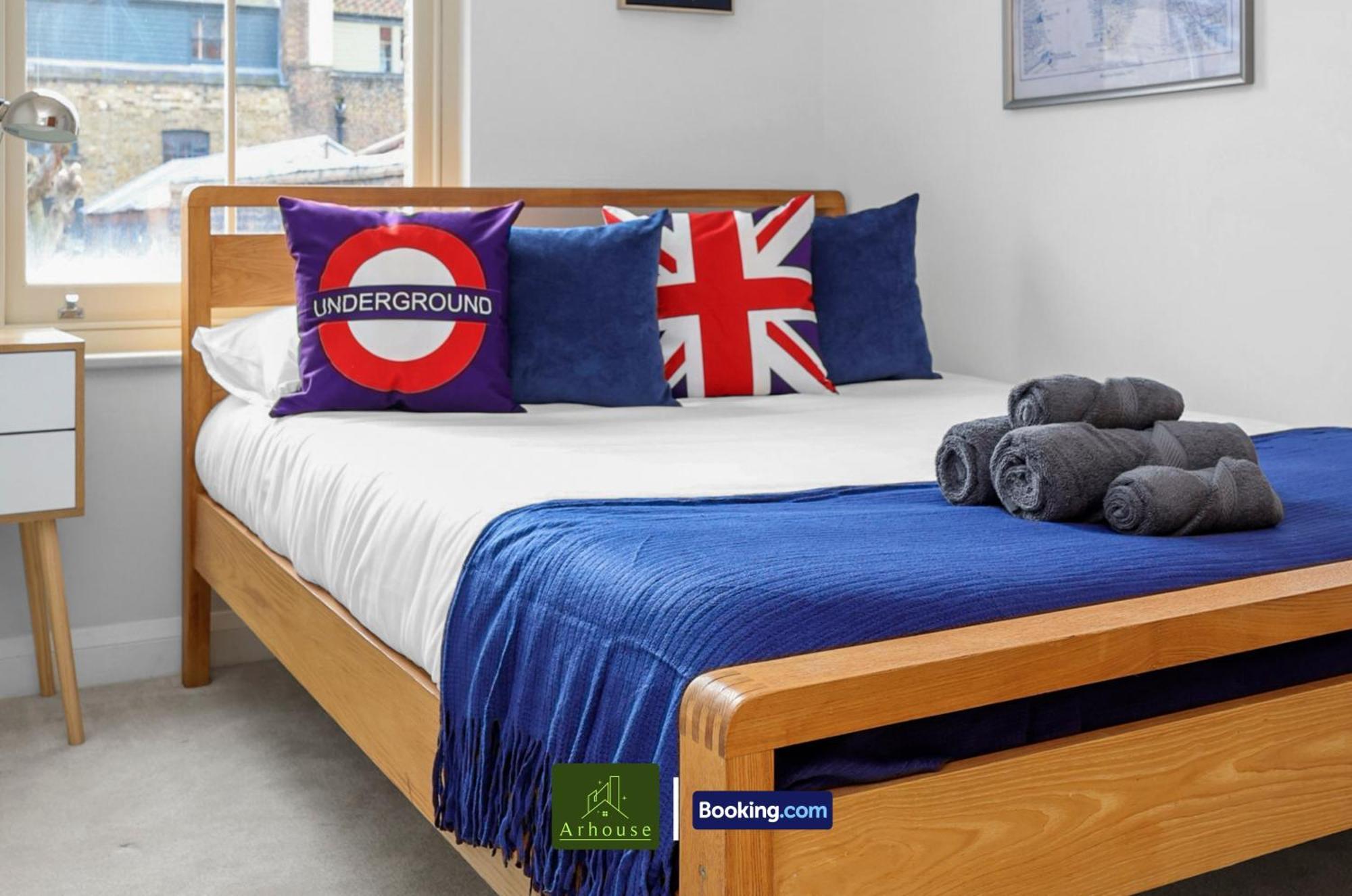 Apartment Two Bedroom By Arhouse Short Lets & Serviced Shoreditch With Free Wifi