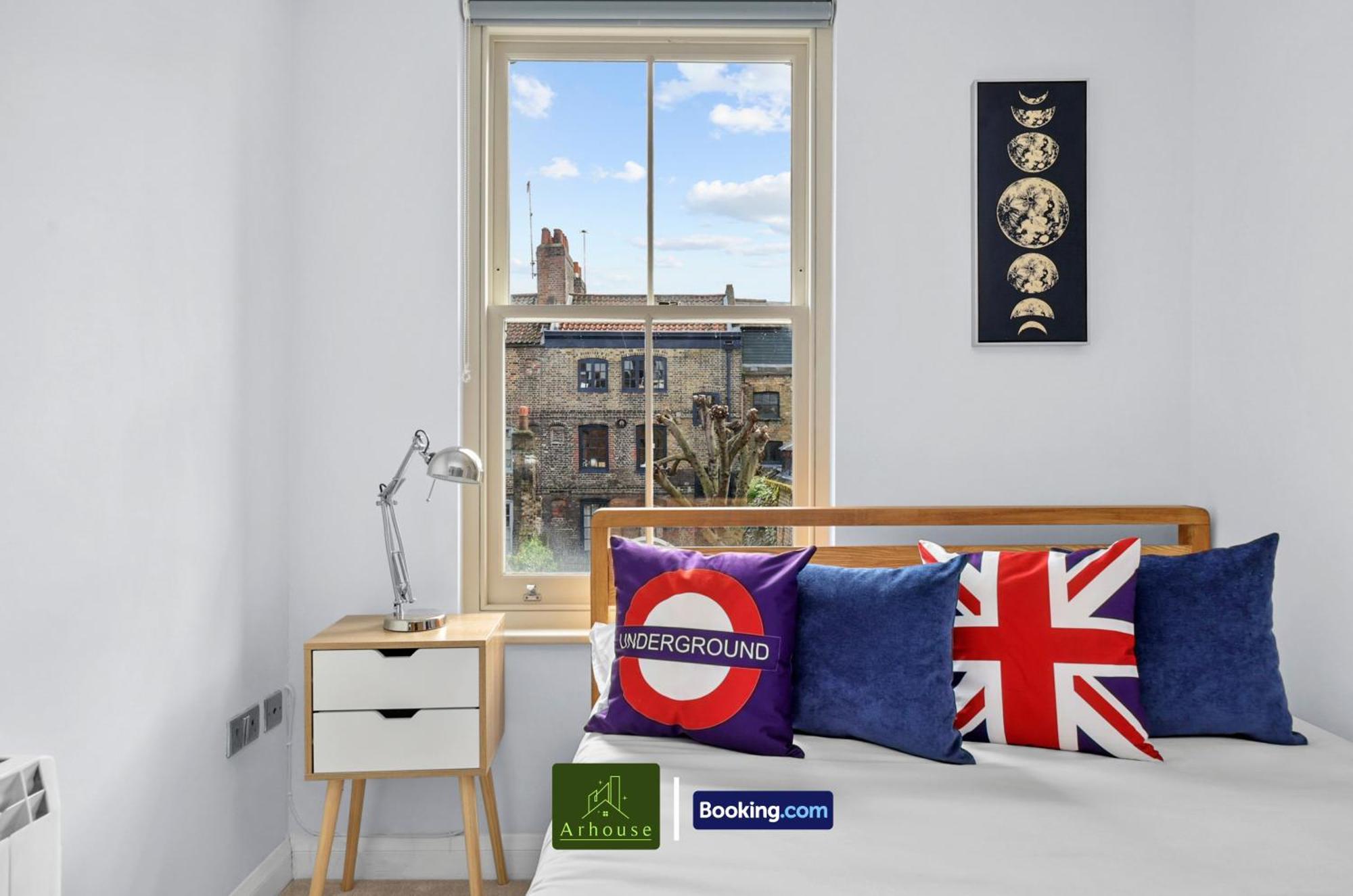 Apartment Two Bedroom By Arhouse Short Lets & Serviced Shoreditch With Free Wifi *