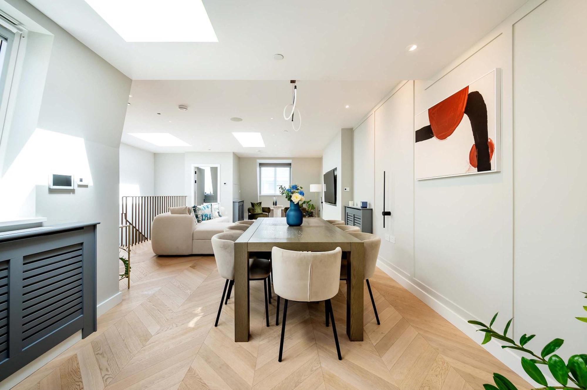 Fitzrovias 3 Bedroom 4 Bathroom Penthouse With Terrace Aircooling And Lift Apartment *