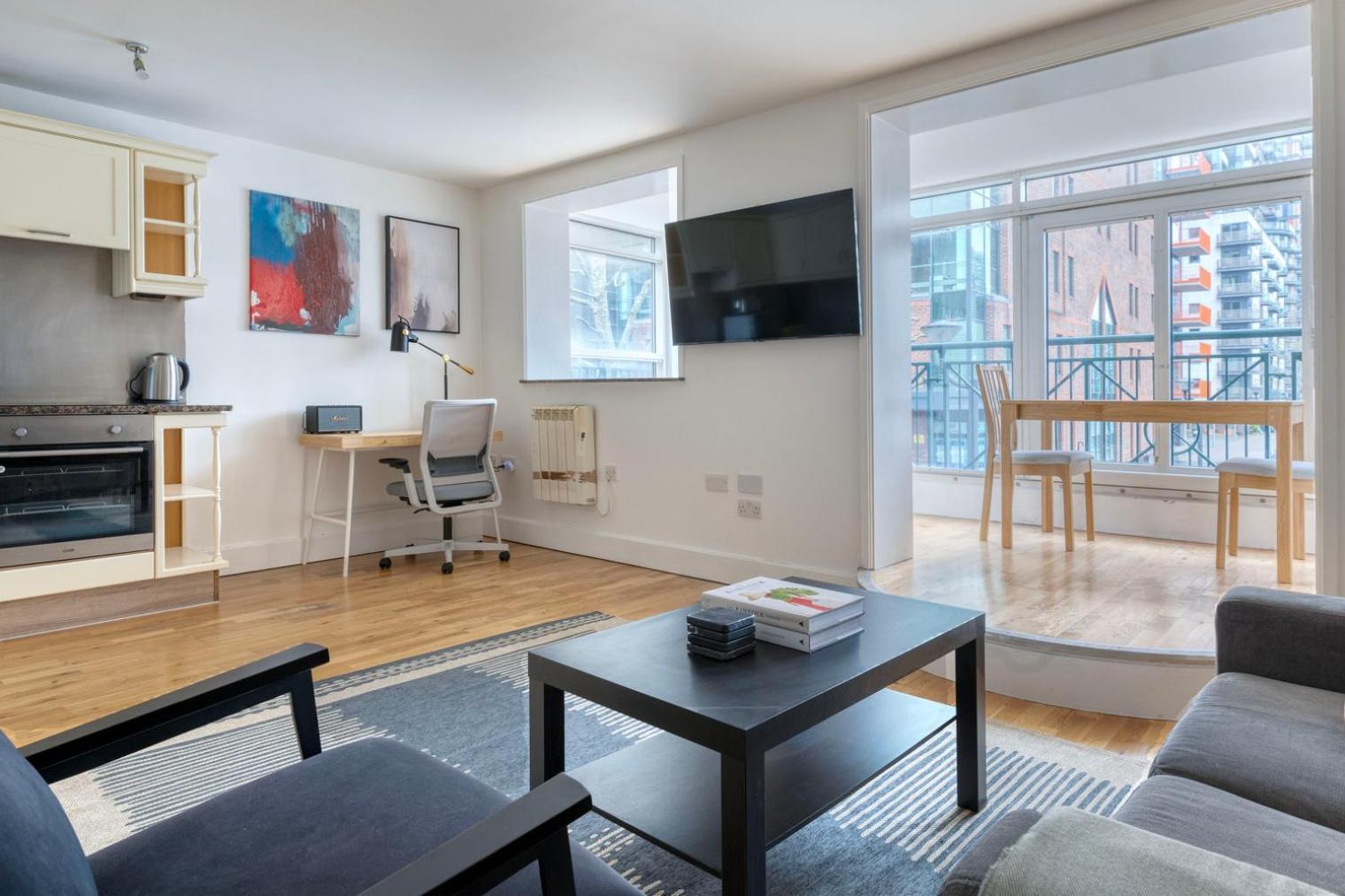 Blueground Canary Wharf Parking Nr Bars Food Lon-482 Apartment London