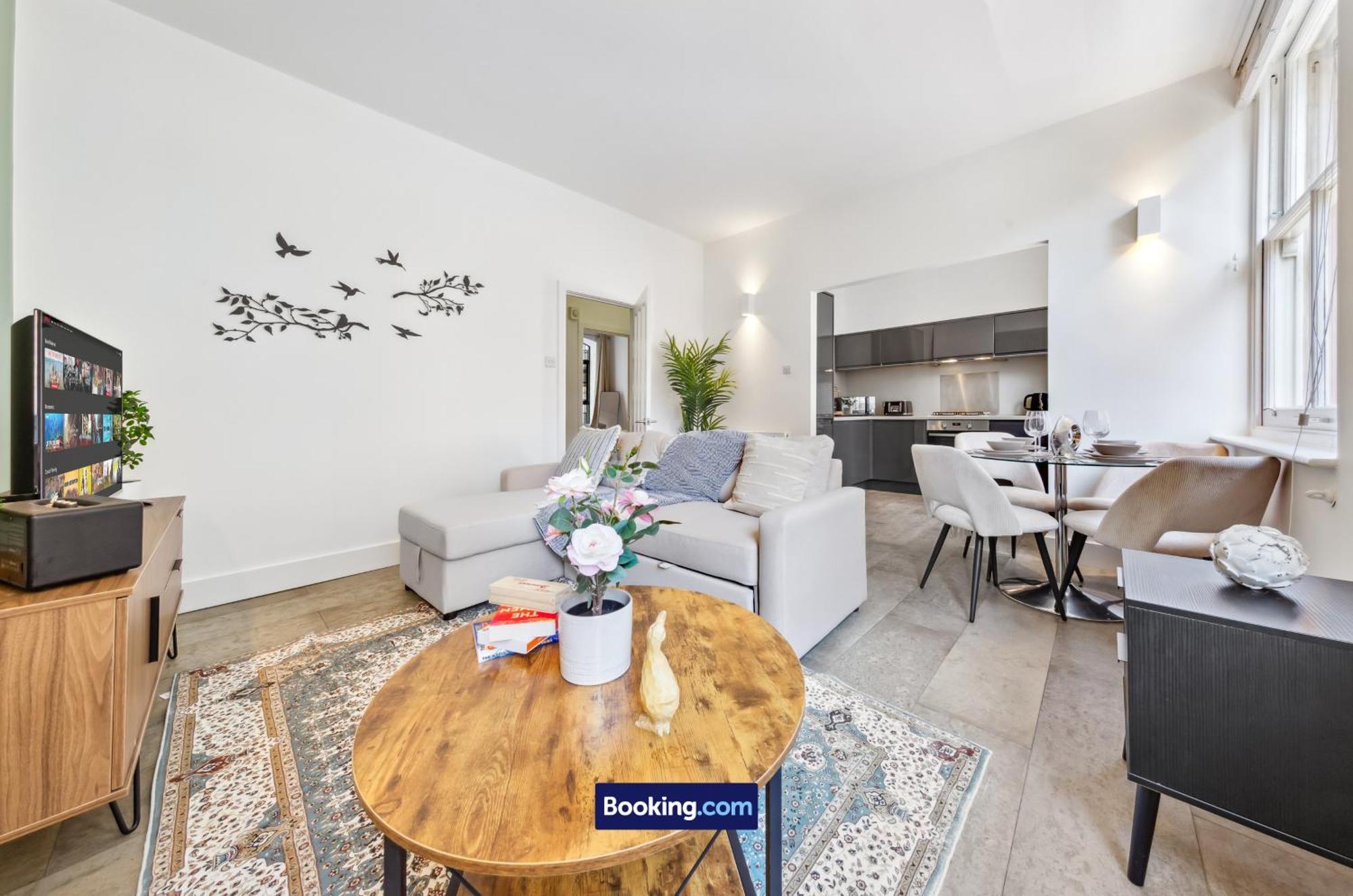 Apartment Farringdon Modern By Smart Short Lets & Serviced With Smart Tv & Free Wifi *