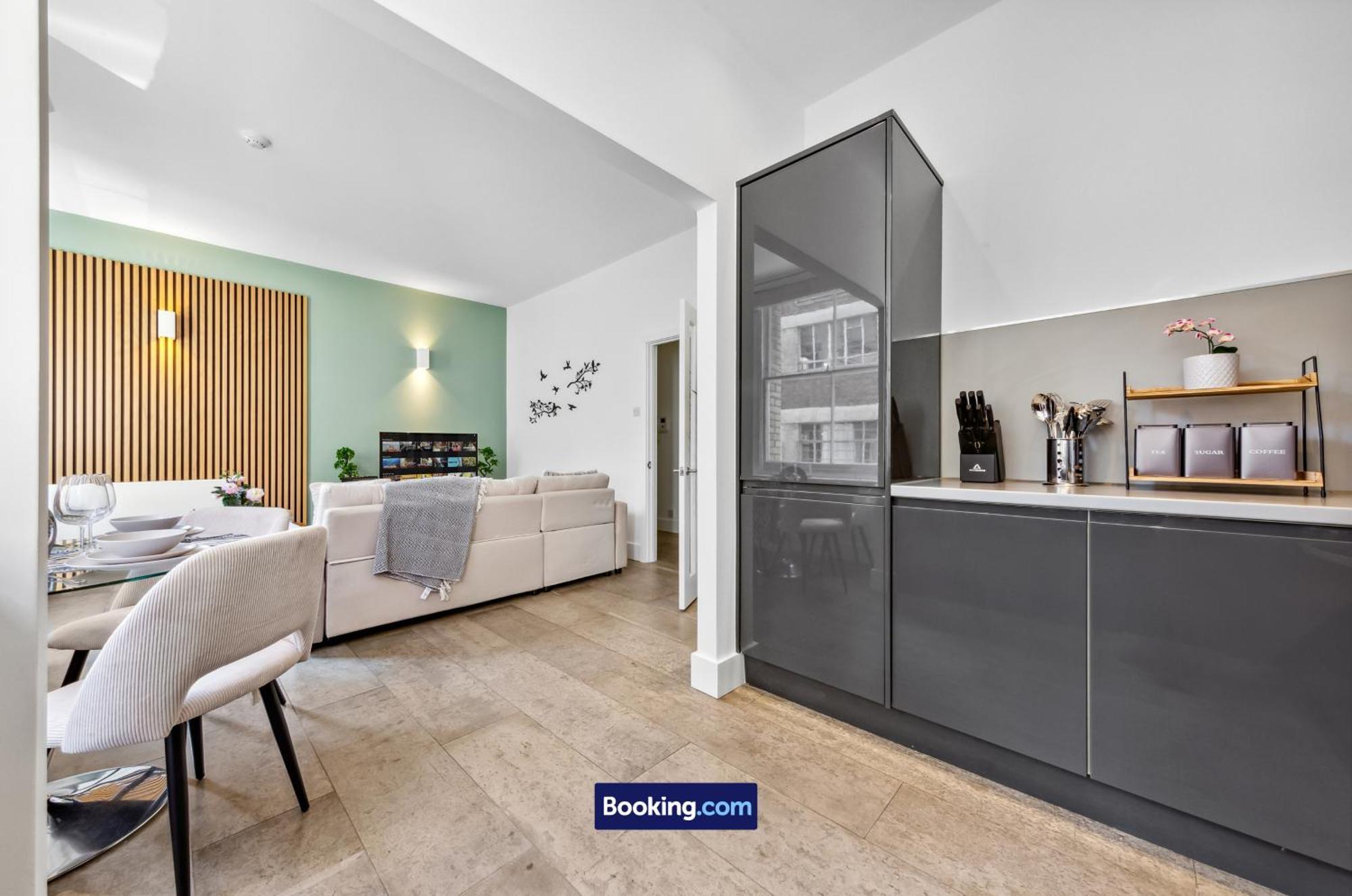 Farringdon Modern By Smart Short Lets & Serviced With Smart Tv & Free Wifi Apartment London