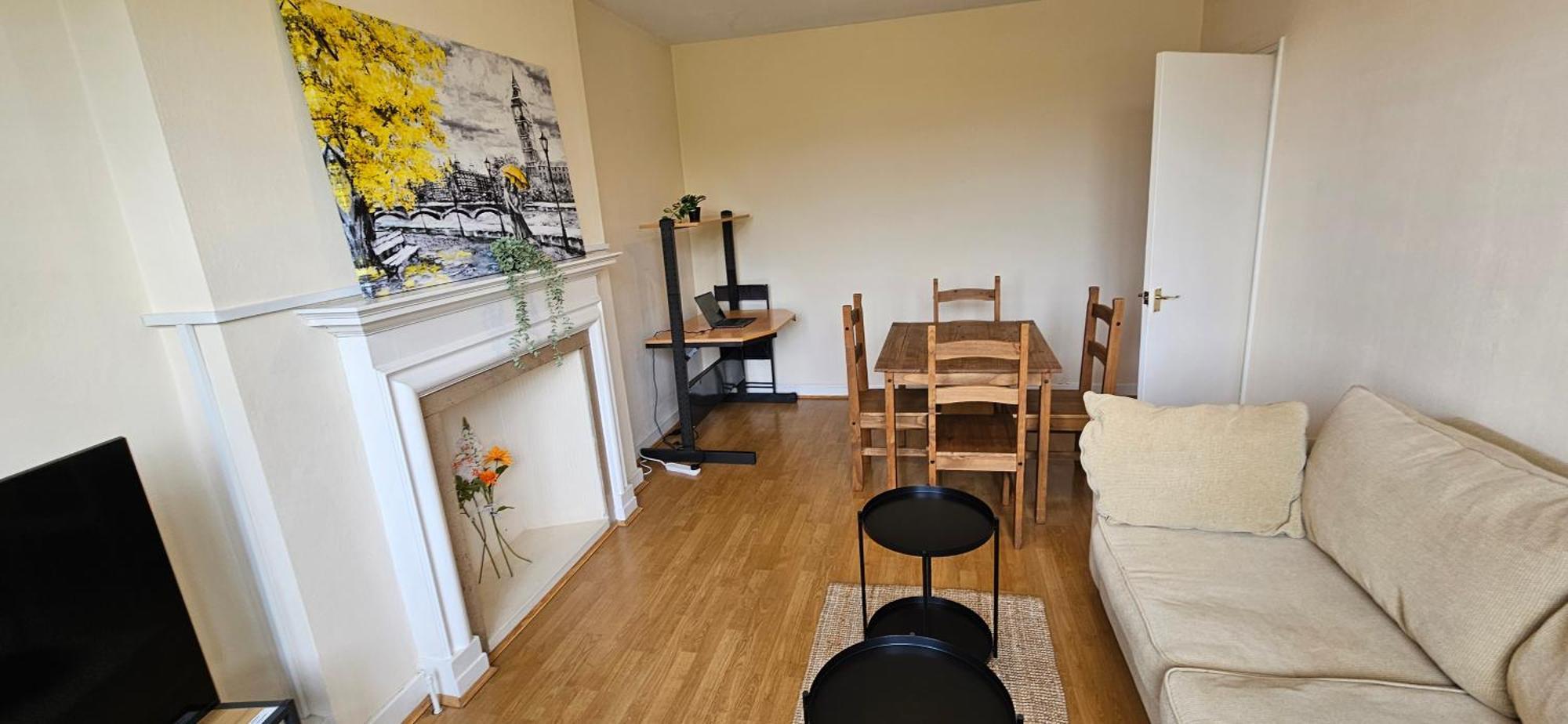 Appartement Elegant 1-Bed Flat, Sleeps 5, London Nw6 - 5 Mins To Jubilee, Bakerloo & Overground Lines *