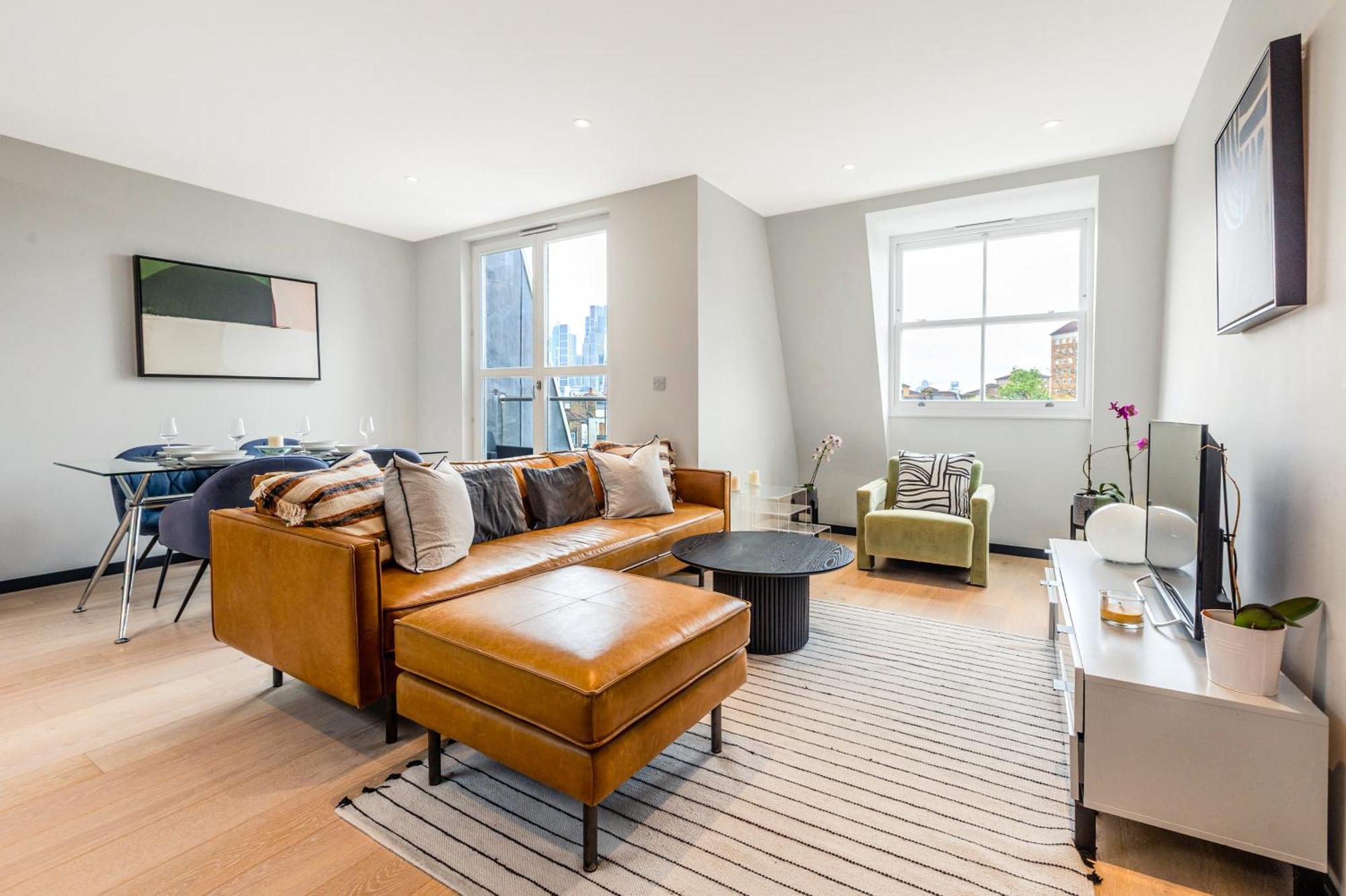 Apartment Amazing 2br Flat, Free Parking, By Battersea