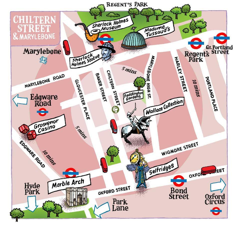 Chiltern Street Serviced - Marylebone Appartement Londen